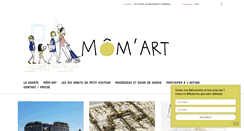 Desktop Screenshot of mom-art.org